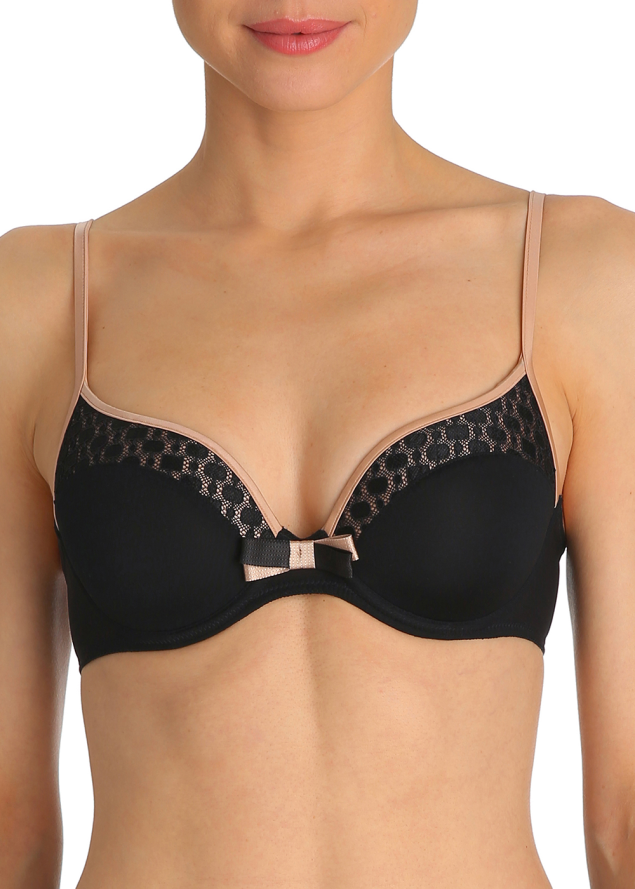 Soutien-gorge Rembourr Forme Coeur Marie Jo l'Aventure Noir